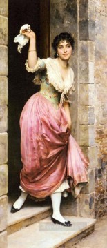 ウジェーヌ・デ・ブラース Painting - 告別夫人ユージーン・デ・ブラース